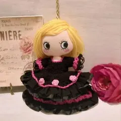 ハッピードール☆イーマリーちゃん服☆薔薇のドレス☆ハンドメイド♪フィギュア
