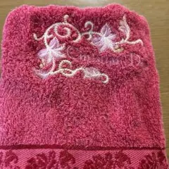 Christian Dior フェイスタオル ピンク