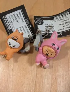 スキズ ガチャ SKZOO　つまんでつなげてますこっとVol2　2体セット