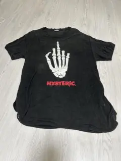 HYSTERIC GLAMOUR スカルプリント Tシャツ ブラック S - メルカリ
