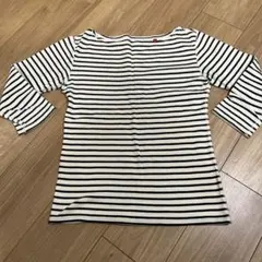 MR.OLIVE MR.MARKET ボーダーカットソー 七分袖