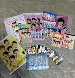 なにわ男子　初回限定DVD ポストカード　クリアファイル　メモ帳　下敷き　カード