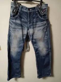 EDWIN BLUE TRIP 503 サスペンダーデニム ペインター y2k