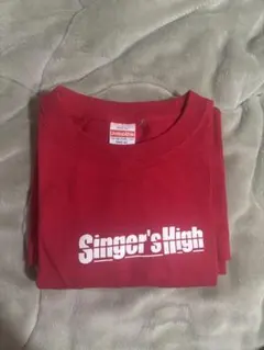 Singer's High Tシャツ 赤
