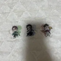 竈門炭治郎　獪岳　童磨　一番くじ　アクリルキーホルダーセット