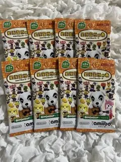 新品未開封 amiiboカード 8パック どうぶつの森 第2弾