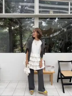 [新品］RosyMonster lace layered tunic ホワイト 新品］RosyMonster lace layered tunic ホワイト - メルカリ