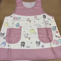 お値下げ 大きいサイズ サンリオキャラクターズ エプロン 3L〜4L サンリオ