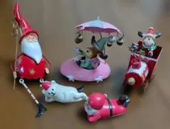 クリスマス 置物 5点セット