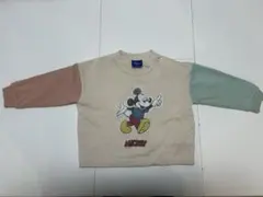 ミッキーマウス プリント トレーナー