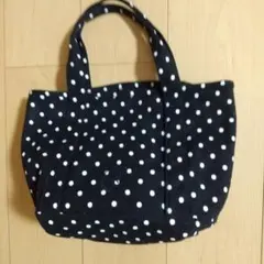 水玉 トートバッグ