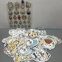 ちいかわ フレークシール 100枚 ぷっくりシール うさぎ(半分)