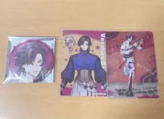 ヴェザリウスバンデージ　クリアカード　特典　缶バッジ　にじさんじEN