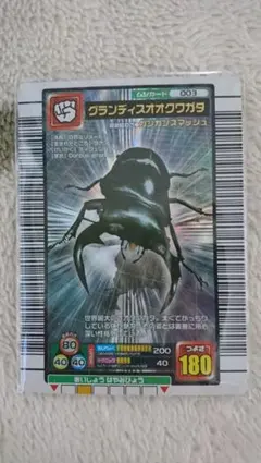 甲虫王者 ムシキング 2005ファースト＋【グランディスオオクワガタ】