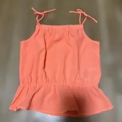 H&M キャミソール ペプラム トップス 140のサムネイル