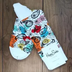 Happy Socks /　ペイズリー柄ソックス（41-46）