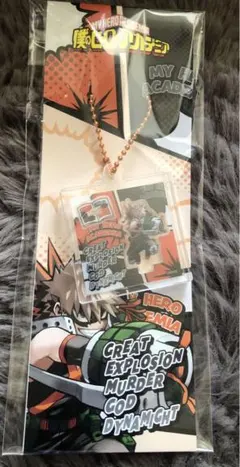 ヒロアカ　アクスタ入りアクリルキーホルダー　爆豪