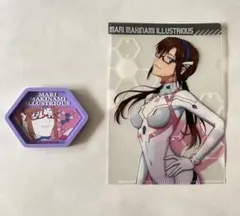 ヱヴァンゲリヲン一番くじK賞ラバートレイと A5クリアファイル〜マリ〜2点セット