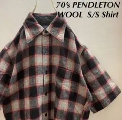 70’s PENDLETON WOOL S/S Shirtのサムネイル