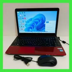 Y322 NECノートパソコン i7メモリ8GタッチパネルSSD高速 Win11 - メルカリ