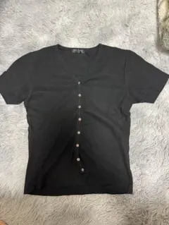 ユニクロ　半袖ニット