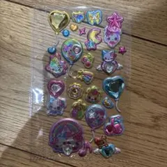 ぷくキラ バルーンステッカーズ まじかるみゅーちゃん 貼り済み