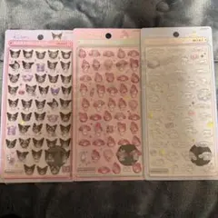 ボンボンドロップシール mini サンリオ 3種セット