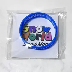 Snow World ラバーバンド 渡辺翔太 ラババン 青 ブルー