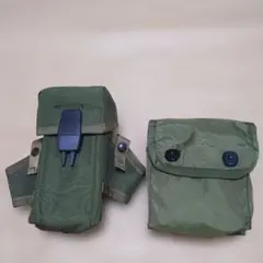 アメリカ軍 ALICE装備 M16 マガジンポーチ/IFAKカバー実物放出中古品