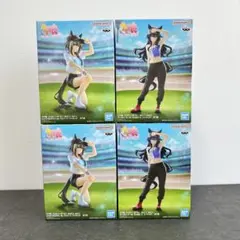 ウマ娘 フィギュア BoC'z ヴィルシーナ シュヴァルグラン 4個セット