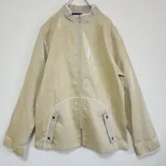 ACQUACHIARA イタリア製 リネン撥水ジャケット S大きめ