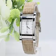 稼動品 SEIKO セイコー トノーケース カラーストーン 薄ピンク 腕時計