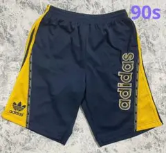 90s【美品】adidas アディダス　ビッグトレフォイル　ハーフパンツ　M