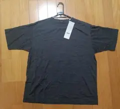 新品 COMOLI ポケットTシャツ チャコール　1