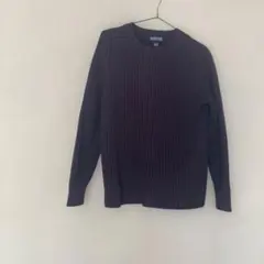 【LANDS'END】 コットンニット　セーター　M
