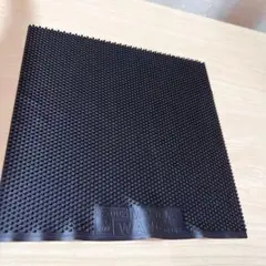 完全アンチ　粒高 イボ 卓球　ラバー　巨大化  魔王　粒高 　OX 黒　K４