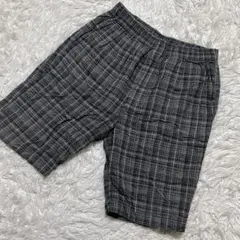 【c6097】TOPVALU ハーフパンツ　ウエストゴム