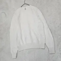 UNIQLO/ユニクロ 460940 プレミアムラムクルーネックセーター【S】
