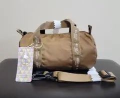 D.KELLY JAPAN 2WAY ミニドラムバッグ ブラウン