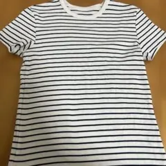 ストライプ 半袖Tシャツ Mサイズ ユニクロUNIQLO ボーダー