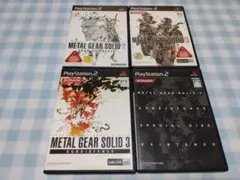 PS2 METAL GEAR SOLID 2・3・SUBSISTENCE・EXI
