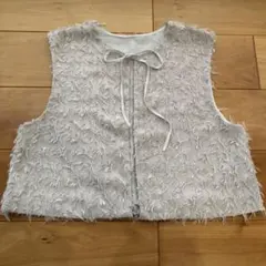 フリンジ付きベスト