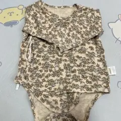 花柄ロンパース