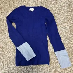 Ciaopanic Typy リブ編み長袖セーター