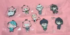 SPY×FAMILY　ラバーストラップ　コンプリート　マスコットキーホルダー
