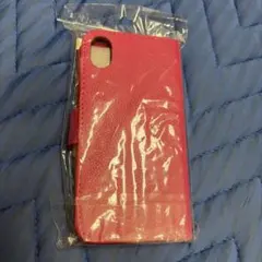 iPhone XR 用 手帳型ケース ピンク