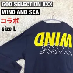 【コラボ】ウィンダンシーx ゴッド セレクション トリプルエックス 黒sizeL