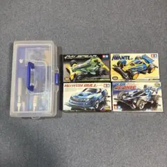 ミニ四駆パーツ＋未使用キット×4のサムネイル