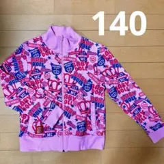 BABY DOLL 140 ピンク ロゴパーカー