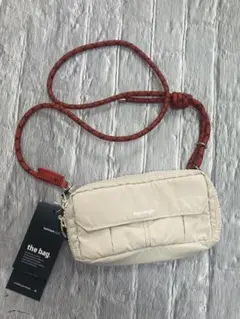 トポロジーTopologie Utilityバッグ ボトルサコッシュ ベージュ